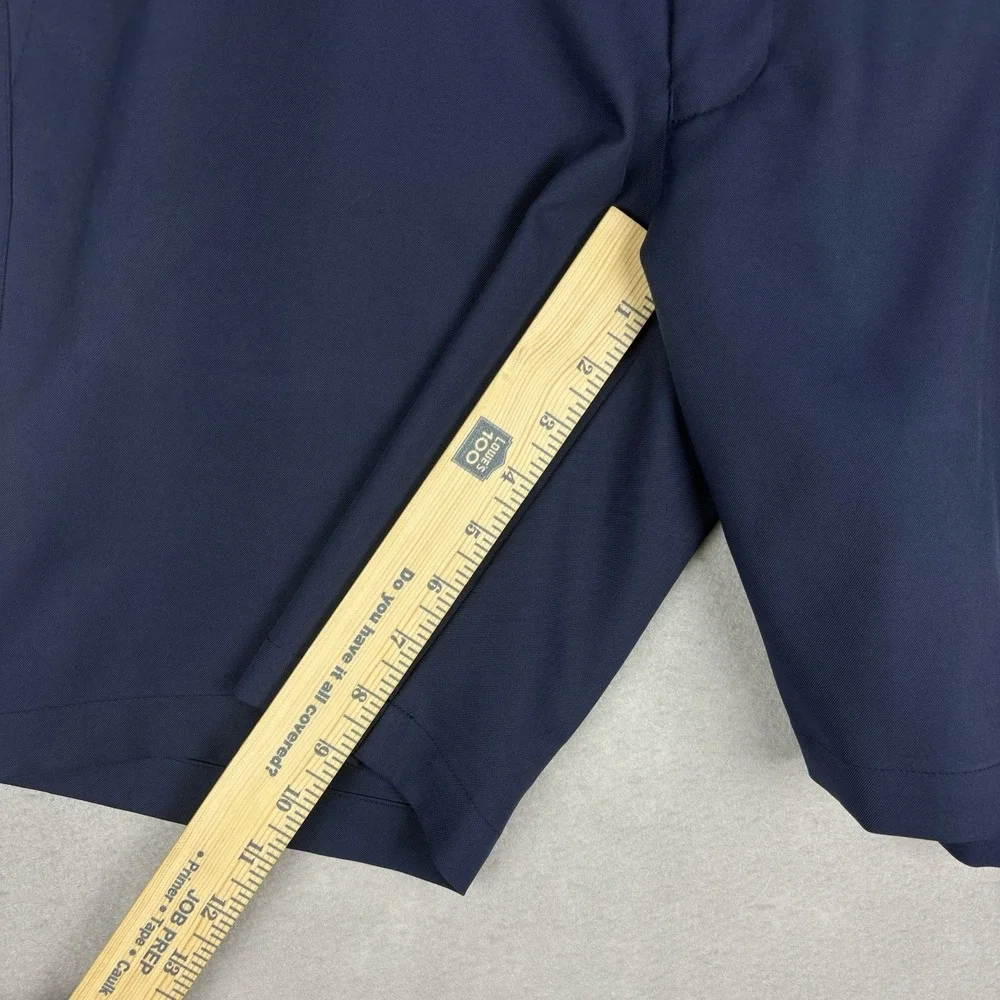 Peter Millar Salem Performance Shorts Men’s 36 Navy Blue Casual Preppy Golf